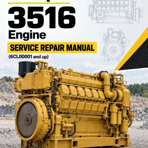 Caterpillar CAT 3516 Engine Machine Service Repair Manual (6CL00001 and up) Caterpillar CAT 3516 Engine Machine Service Repair Manual (6CL00001 and up)