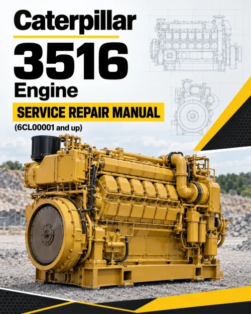 Caterpillar CAT 3516 Engine Machine Service Repair Manual (6CL00001 and up) Caterpillar CAT 3516 Engine Machine Service Repair Manual (6CL00001 and up)