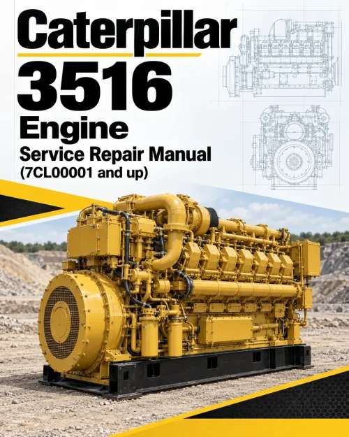 Caterpillar CAT 3516 Engine Machine Service Repair Manual (7CL00001 and up) Caterpillar CAT 3516 Engine Machine Service Repair Manual (7CL00001 and up)