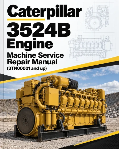 Caterpillar CAT 3524B Engine Machine Service Repair Manual (3TN00001 and up) Caterpillar CAT 3524B Engine Machine Service Repair Manual (3TN00001 and up)