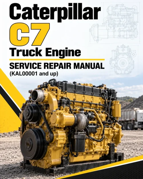 Caterpillar CAT C7 Truck Engine Service Repair Manual (KAL00001 and up) Caterpillar CAT C7 Truck Engine Service Repair Manual (KAL00001 and up)