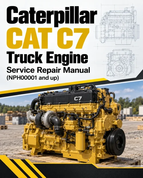 Caterpillar CAT C7 Truck Engine Service Repair Manual (NPH00001 and up) Caterpillar CAT C7 Truck Engine Service Repair Manual (NPH00001 and up)