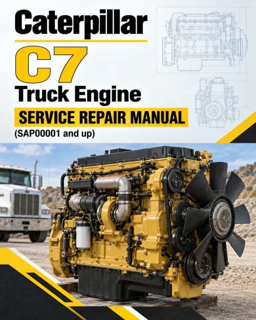 Caterpillar CAT C7 Truck Engine Service Repair Manual (SAP00001 and up) Caterpillar CAT C7 Truck Engine Service Repair Manual (SAP00001 and up)