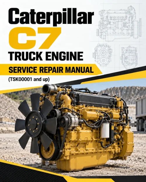 Caterpillar CAT C7 Truck Engine Service Repair Manual (TSK00001 and up) Caterpillar CAT C7 Truck Engine Service Repair Manual (TSK00001 and up)