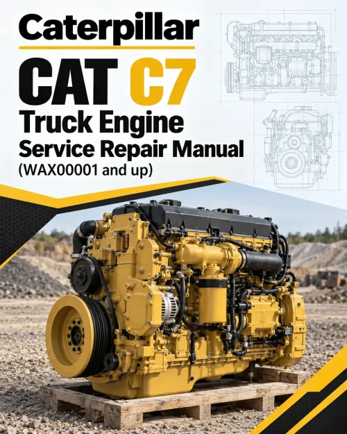 Caterpillar CAT C7 Truck Engine Service Repair Manual (WAX00001 and up) Caterpillar CAT C7 Truck Engine Service Repair Manual (WAX00001 and up)