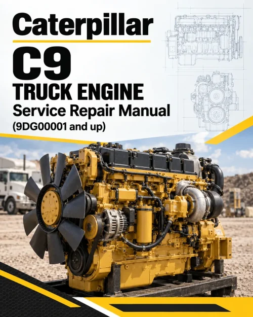 Caterpillar CAT C9 Truck Engine Service Repair Manual (9DG00001 and up) Caterpillar CAT C9 Truck Engine Service Repair Manual (9DG00001 and up)