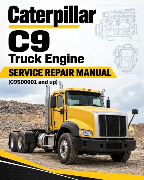 Caterpillar CAT C9 Truck Engine Service Repair Manual (C9S00001 and up) Caterpillar CAT C9 Truck Engine Service Repair Manual (C9S00001 and up)