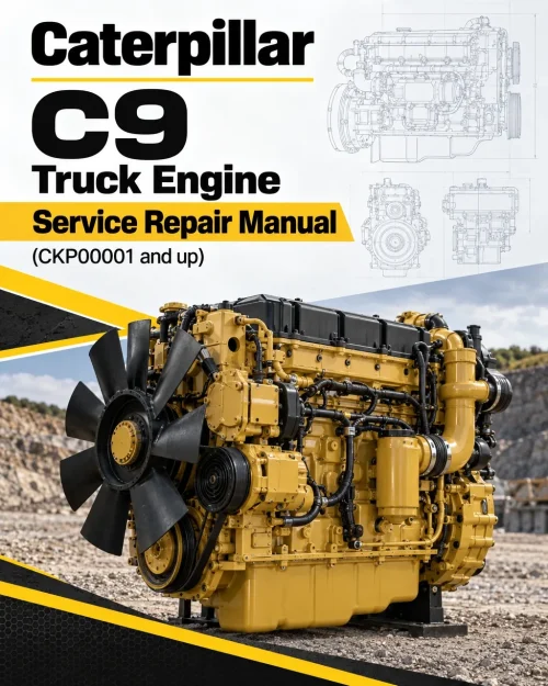 Caterpillar CAT C9 Truck Engine Service Repair Manual (CKP00001 and up) Caterpillar CAT C9 Truck Engine Service Repair Manual (CKP00001 and up)