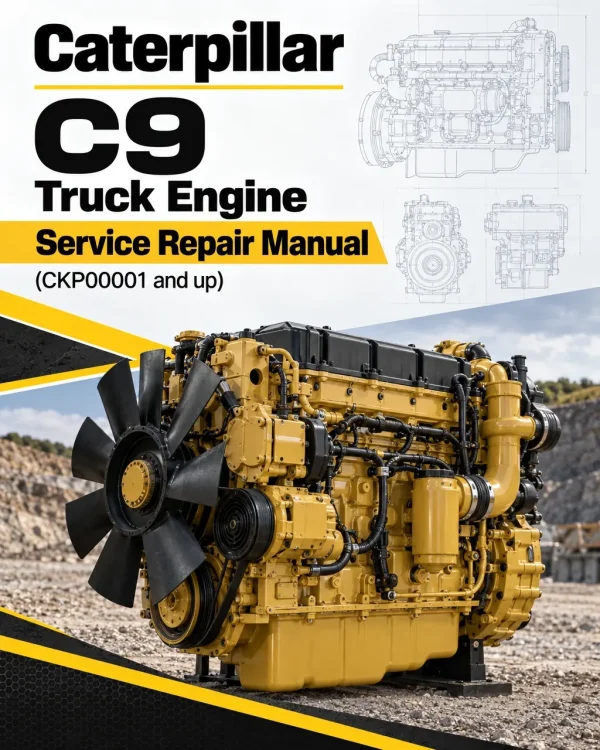 Caterpillar CAT C9 Truck Engine Service Repair Manual (CKP00001 and up) Caterpillar CAT C9 Truck Engine Service Repair Manual (CKP00001 and up)