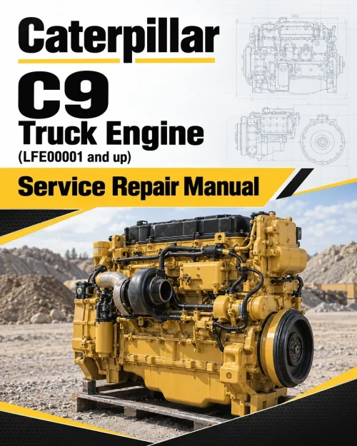 Caterpillar CAT C9 Truck Engine Service Repair Manual (LFE00001 and up) Caterpillar CAT C9 Truck Engine Service Repair Manual (LFE00001 and up)
