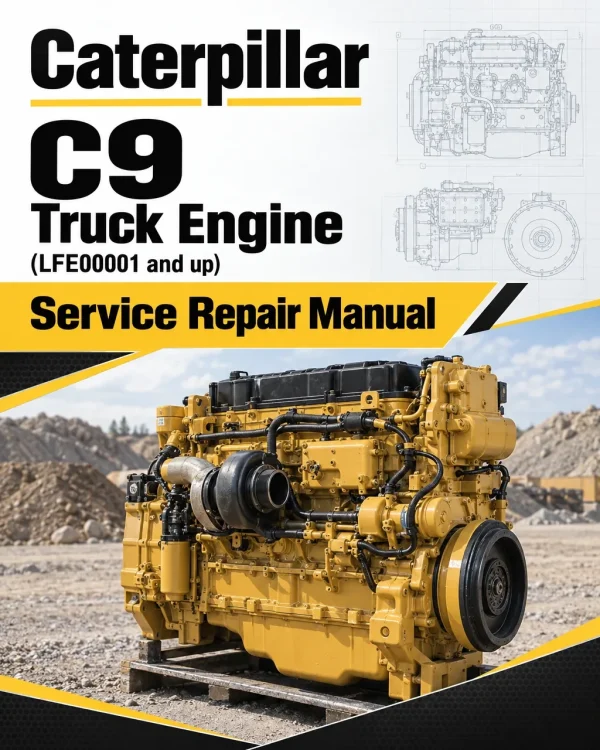 Caterpillar CAT C9 Truck Engine Service Repair Manual (LFE00001 and up) Caterpillar CAT C9 Truck Engine Service Repair Manual (LFE00001 and up)
