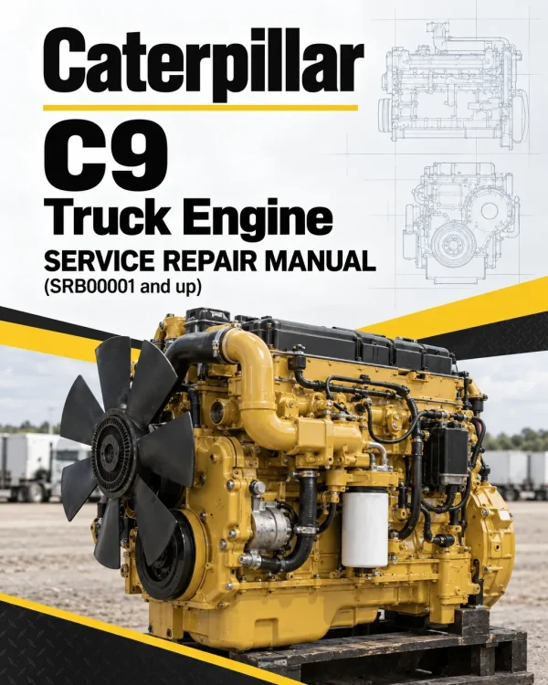 Caterpillar CAT C9 Truck Engine Service Repair Manual (SRB00001 and up) Caterpillar CAT C9 Truck Engine Service Repair Manual (SRB00001 and up)