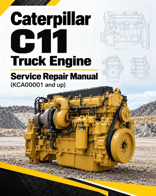 Caterpillar CAT C11 Truck Engine Service Repair Manual (KCA00001 and up) Caterpillar CAT C11 Truck Engine Service Repair Manual (KCA00001 and up)