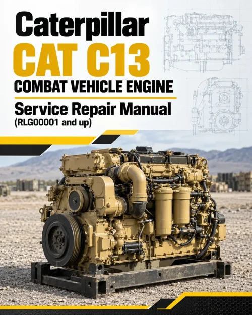 Caterpillar CAT C13 Combat Vehicle Engine Service Repair Manual (RLG00001 and up) Caterpillar CAT C13 Combat Vehicle Engine Service Repair Manual (RLG00001 and up)