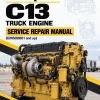 Caterpillar CAT C13 Truck Engine Service Repair Manual (EMS00001 and up) Caterpillar CAT C13 Truck Engine Service Repair Manual (EMS00001 and up)
