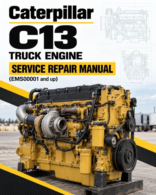 Caterpillar CAT C13 Truck Engine Service Repair Manual (EMS00001 and up) Caterpillar CAT C13 Truck Engine Service Repair Manual (EMS00001 and up)