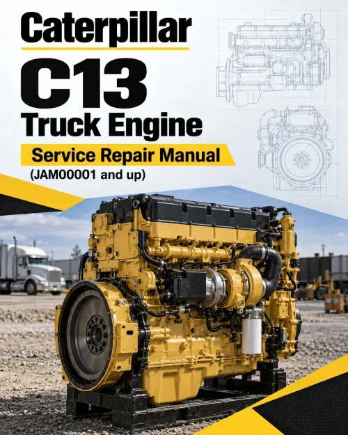 Caterpillar CAT C13 Truck Engine Service Repair Manual (JAM00001 and up) Caterpillar CAT C13 Truck Engine Service Repair Manual (JAM00001 and up)
