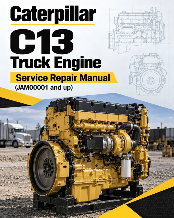 Caterpillar CAT C13 Truck Engine Service Repair Manual (JAM00001 and up) Caterpillar CAT C13 Truck Engine Service Repair Manual (JAM00001 and up)