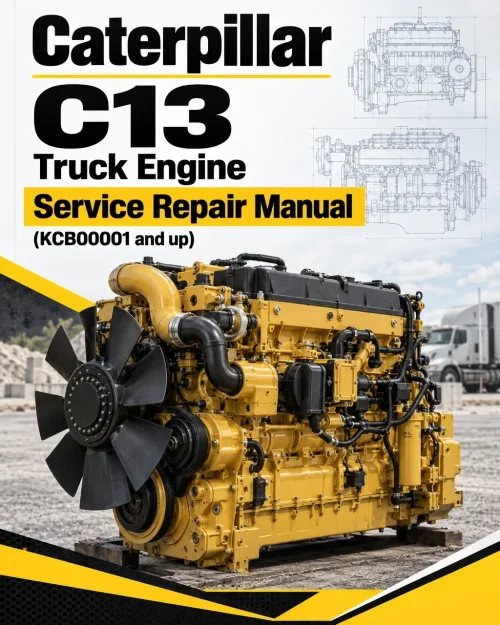 Caterpillar CAT C13 Truck Engine Service Repair Manual (KCB00001 and up) Caterpillar CAT C13 Truck Engine Service Repair Manual (KCB00001 and up)