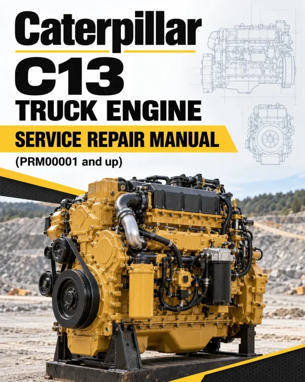 Caterpillar CAT C13 Truck Engine Service Repair Manual (PRM00001 and up)