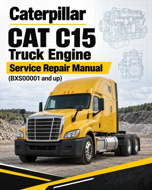 Caterpillar CAT C15 Truck Engine Service Repair Manual (BXS00001 and up) Caterpillar CAT C15 Truck Engine Service Repair Manual (BXS00001 and up)
