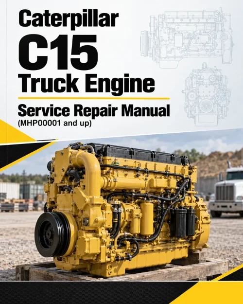 Caterpillar CAT C15 Truck Engine Service Repair Manual (MHP00001 and up)