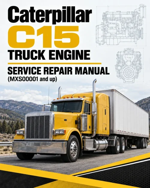 Caterpillar CAT C15 Truck Engine Service Repair Manual (MXS00001 and up) Caterpillar CAT C15 Truck Engine Service Repair Manual (MXS00001 and up)