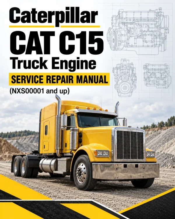 Caterpillar CAT C15 Truck Engine Service Repair Manual (NXS00001 and up)