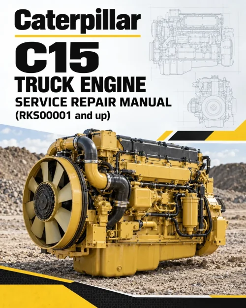 Caterpillar CAT C15 Truck Engine Service Repair Manual (RKS00001 and up)