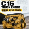 Caterpillar CAT C15 Truck Engine Service Repair Manual (SDP00001 and up) Caterpillar CAT C15 Truck Engine Service Repair Manual (SDP00001 and up)