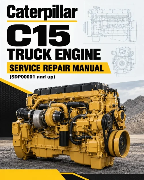 Caterpillar CAT C15 Truck Engine Service Repair Manual (SDP00001 and up) Caterpillar CAT C15 Truck Engine Service Repair Manual (SDP00001 and up)
