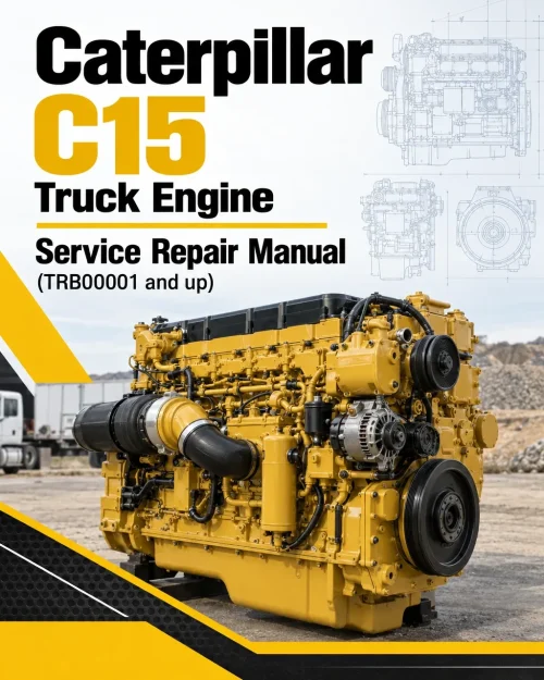 Caterpillar CAT C15 Truck Engine Service Repair Manual (TRB00001 and up) Caterpillar CAT C15 Truck Engine Service Repair Manual (TRB00001 and up)