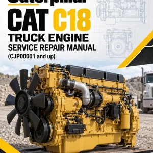 Caterpillar CAT C18 Truck Engine Service Repair Manual (CJP00001 and up)