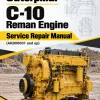 Caterpillar CAT C-10 Reman Engine Service Repair Manual (AKB00001 and up)