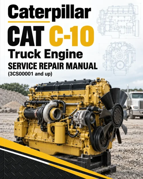 Caterpillar CAT C-10 Truck Engine Service Repair Manual (3CS00001 and up)