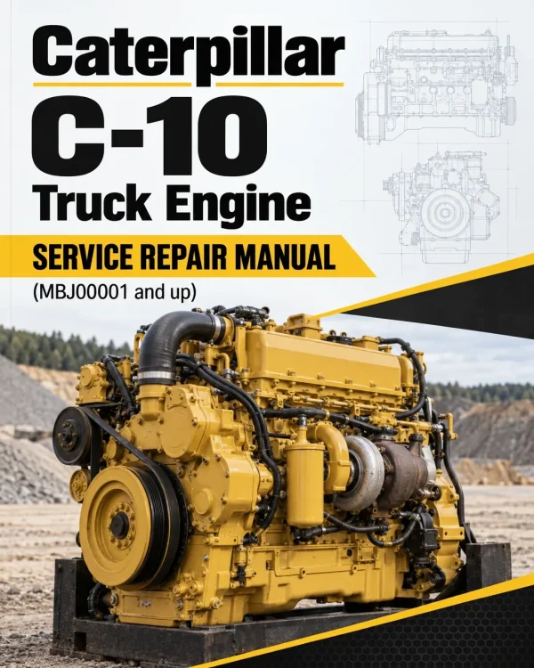 Caterpillar CAT C-10 Truck Engine Service Repair Manual (MBJ00001 and up) Caterpillar CAT C-10 Truck Engine Service Repair Manual (MBJ00001 and up)