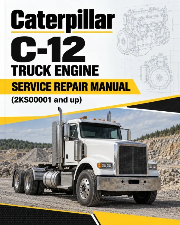 Caterpillar CAT C-12 Truck Engine Service Repair Manual (2KS00001 and up)