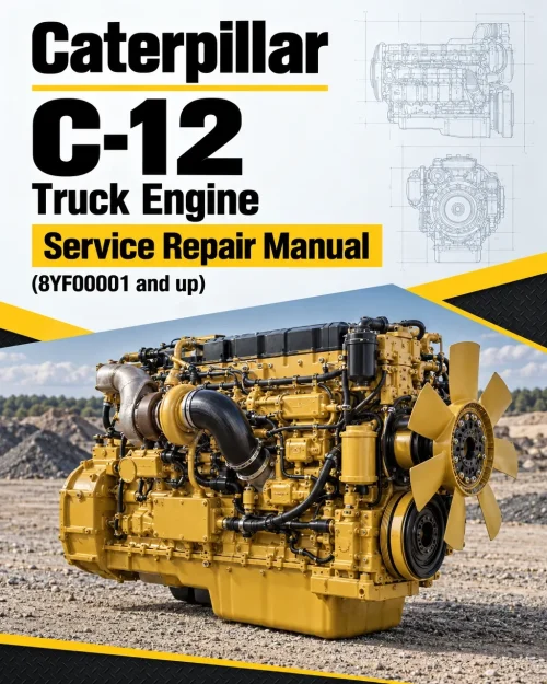 Caterpillar CAT C-12 Truck Engine Service Repair Manual (8YF00001 and up)