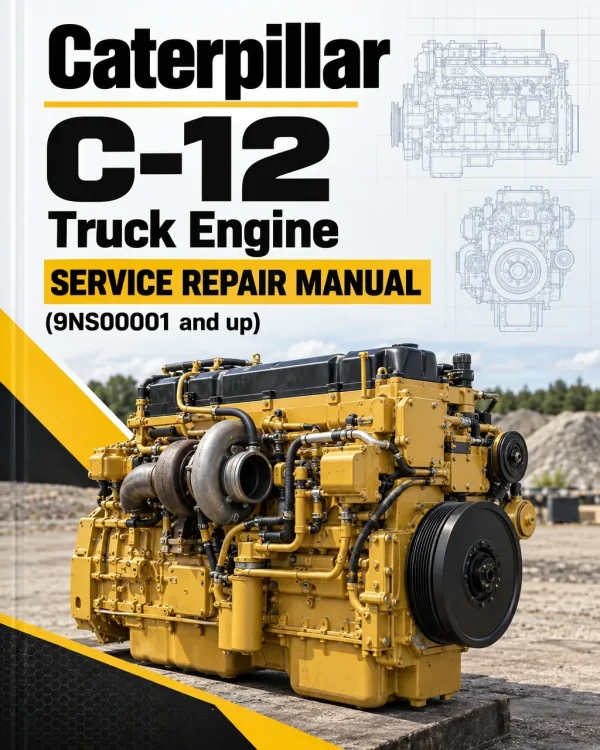Caterpillar CAT C-12 Truck Engine Service Repair Manual (9NS00001 and up)