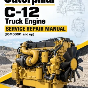 Caterpillar CAT C-12 Truck Engine Service Repair Manual (9SM00001 and up)