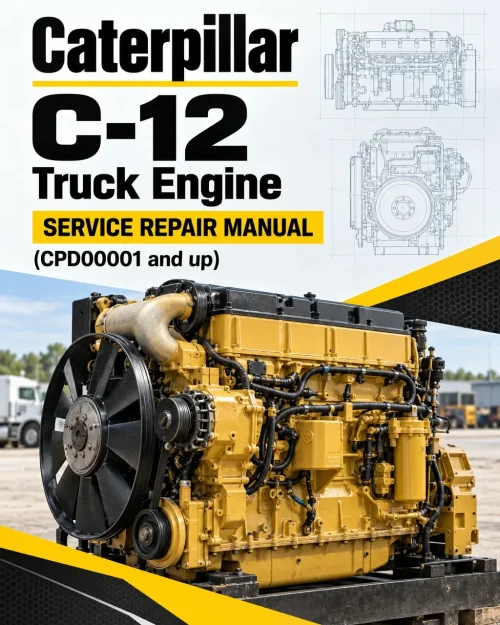 Caterpillar CAT C-12 Truck Engine Service Repair Manual (CPD00001 and up) Caterpillar CAT C-12 Truck Engine Service Repair Manual (CPD00001 and up)