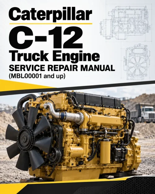 Caterpillar CAT C-12 Truck Engine Service Repair Manual (MBL00001 and up) Caterpillar CAT C-12 Truck Engine Service Repair Manual (MBL00001 and up)