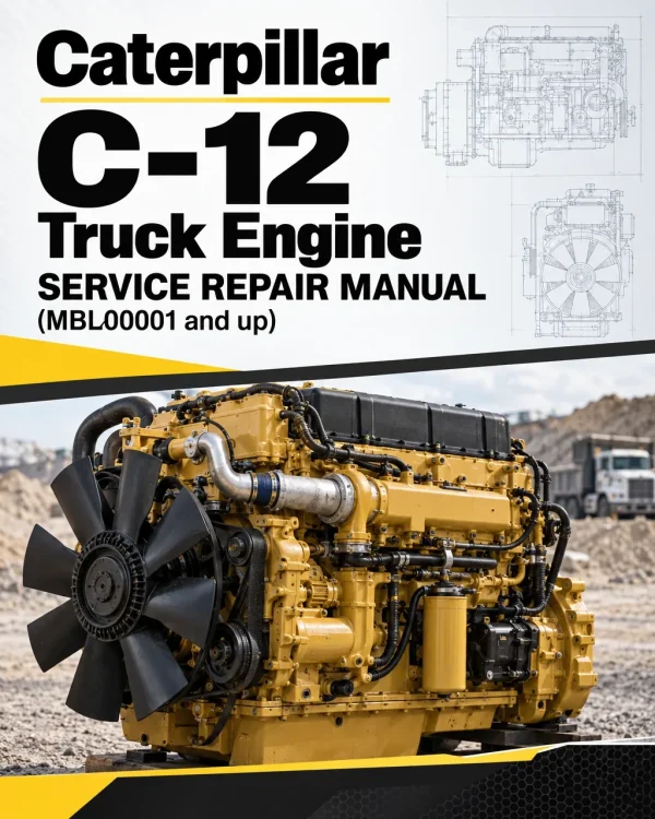 Caterpillar CAT C-12 Truck Engine Service Repair Manual (MBL00001 and up) Caterpillar CAT C-12 Truck Engine Service Repair Manual (MBL00001 and up)