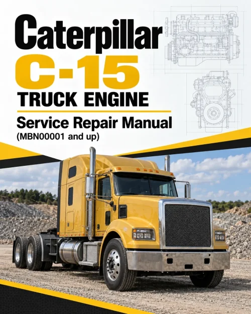 Caterpillar CAT C-15 Truck Engine Service Repair Manual (MBN00001 and up) Caterpillar CAT C-15 Truck Engine Service Repair Manual (MBN00001 and up)