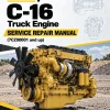 Caterpillar CAT C-16 Truck Engine Service Repair Manual (7CZ00001 and up)