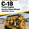 Caterpillar CAT C-18 Truck Engine Service Repair Manual (MDP00001 and up)