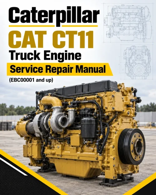 Caterpillar CAT CT11 Truck Engine Service Repair Manual (EBC00001 and up)