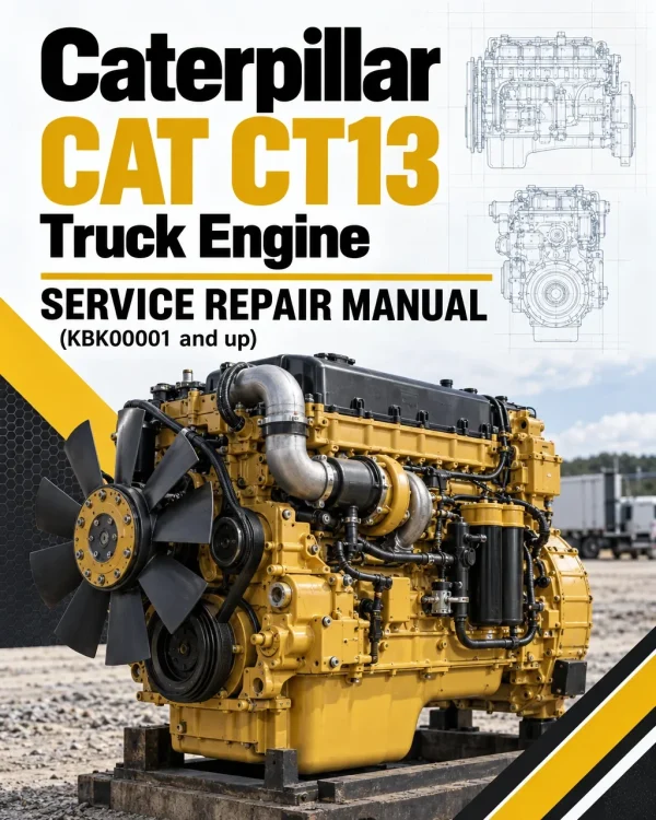 Caterpillar CAT CT13 Truck Engine Service Repair Manual (KBK00001 and up) Caterpillar CAT CT13 Truck Engine Service Repair Manual (KBK00001 and up)