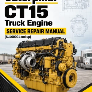 Caterpillar CAT CT15 Truck Engine Service Repair Manual (SJJ00001 and up)
