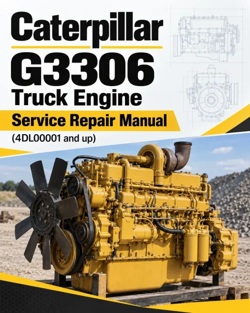 Caterpillar CAT G3306 Truck Engine Service Repair Manual (4DL00001 and up)